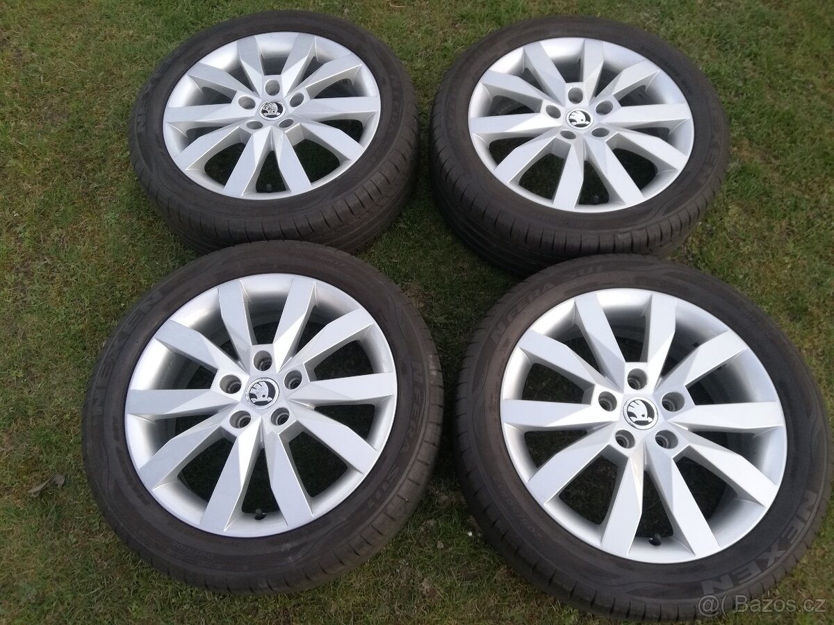 alu Škoda Octavia III ,alu Crystal 17" letní 205/50/17