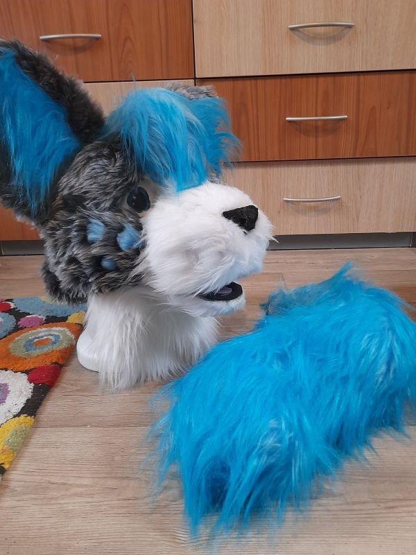 Furry/Cosplay/Maska/fursuit psa BUBBLE + Ocas
