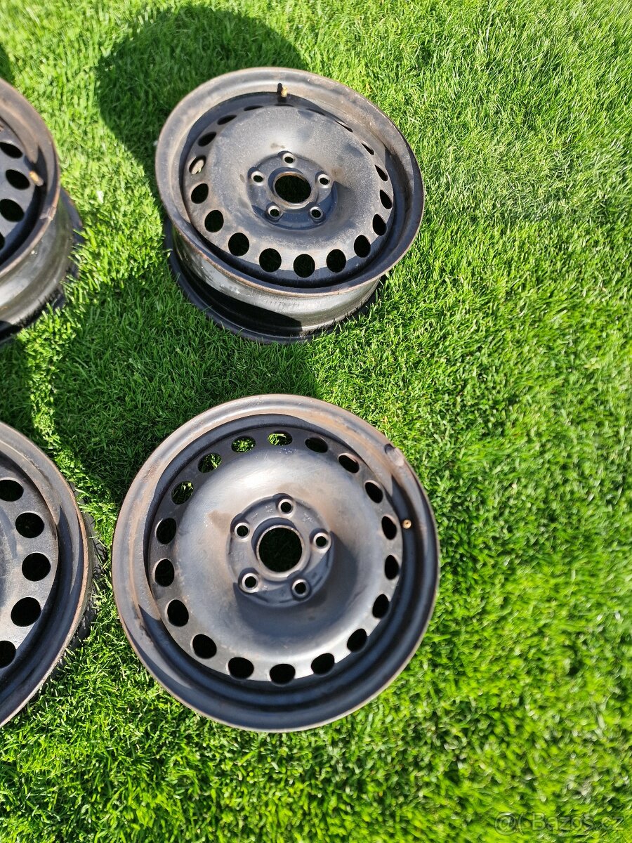 Plechové disky VW 5X112 R15