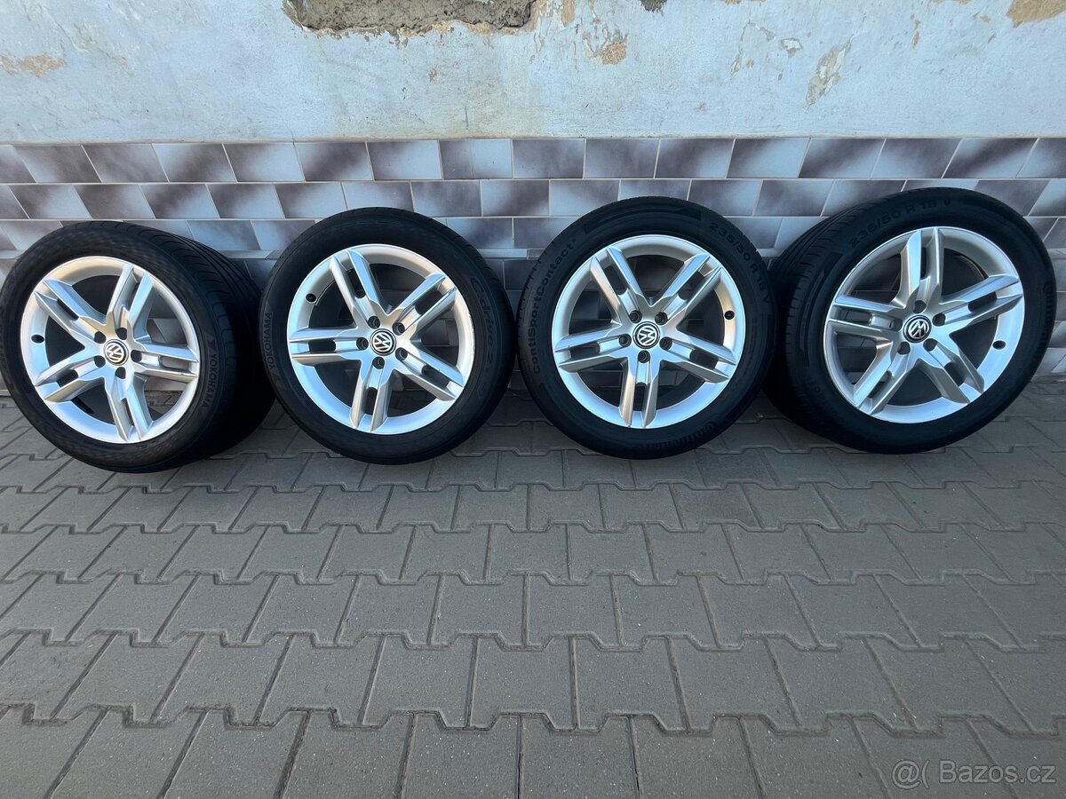 Originální alu kola z vw tiguan 235/50R18