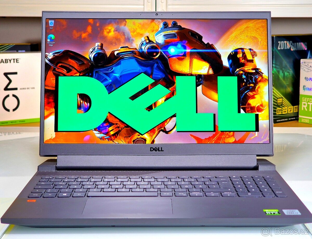 Herní notebook DELL G15 | i7-10870H | RTX 3060 | 16GB | SSD