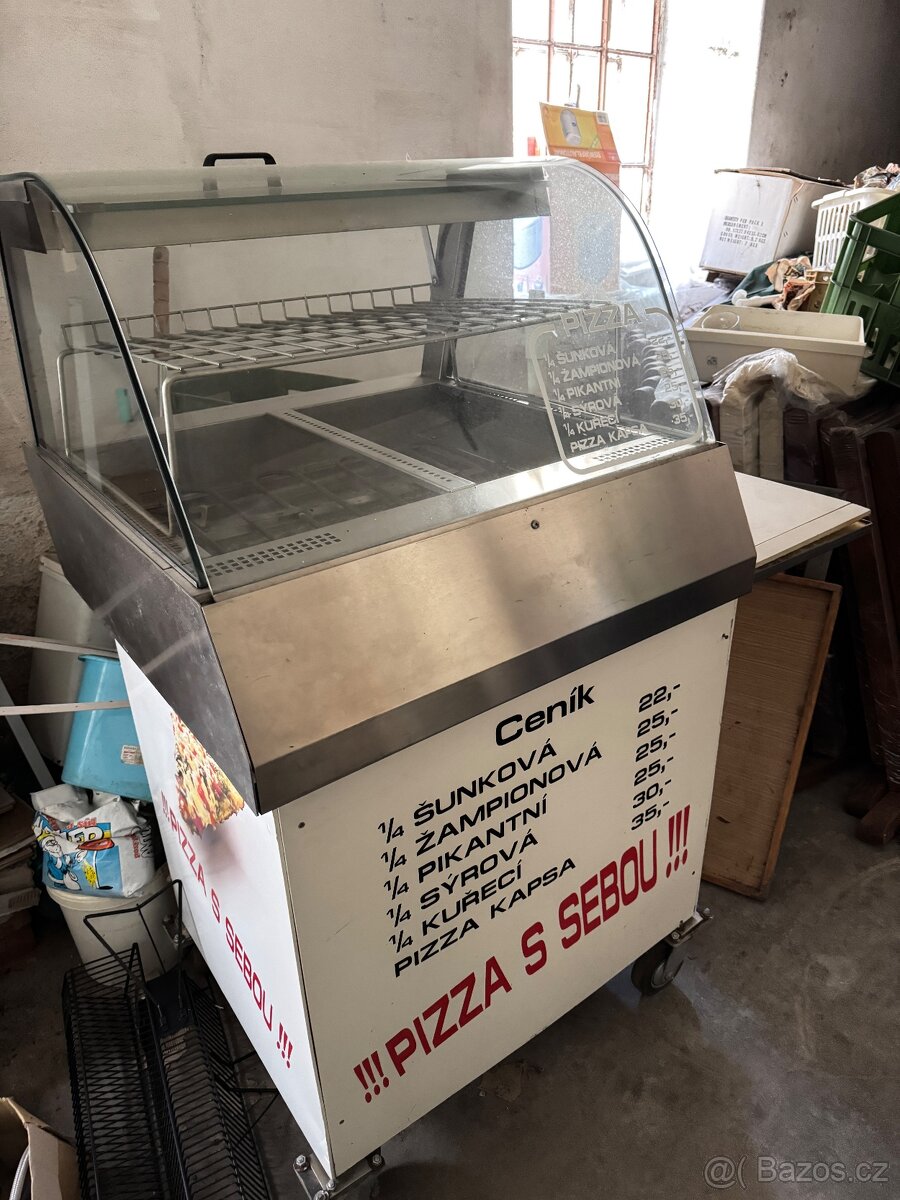 Stánek pro prodej pizzy