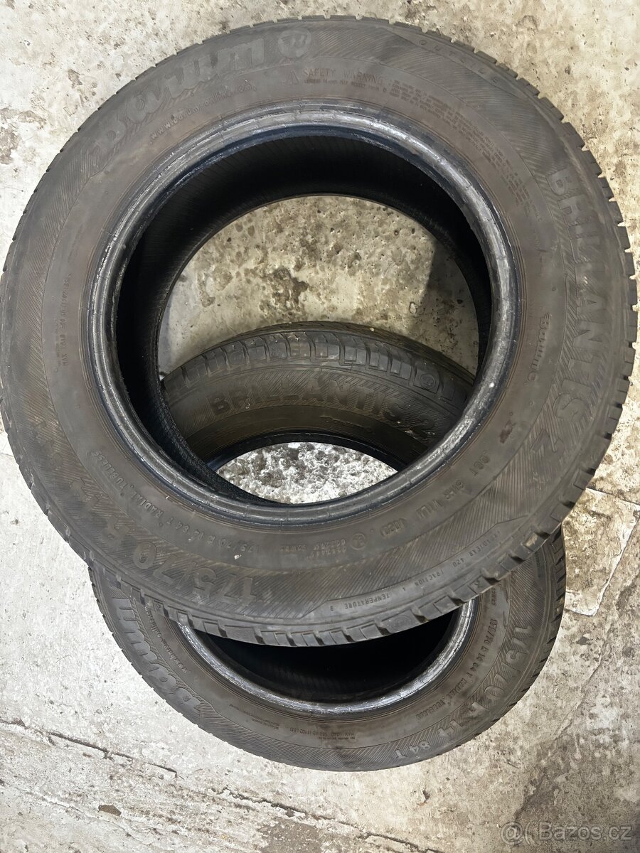 Letní 175/70 r14 2x Hankook 2x Barum