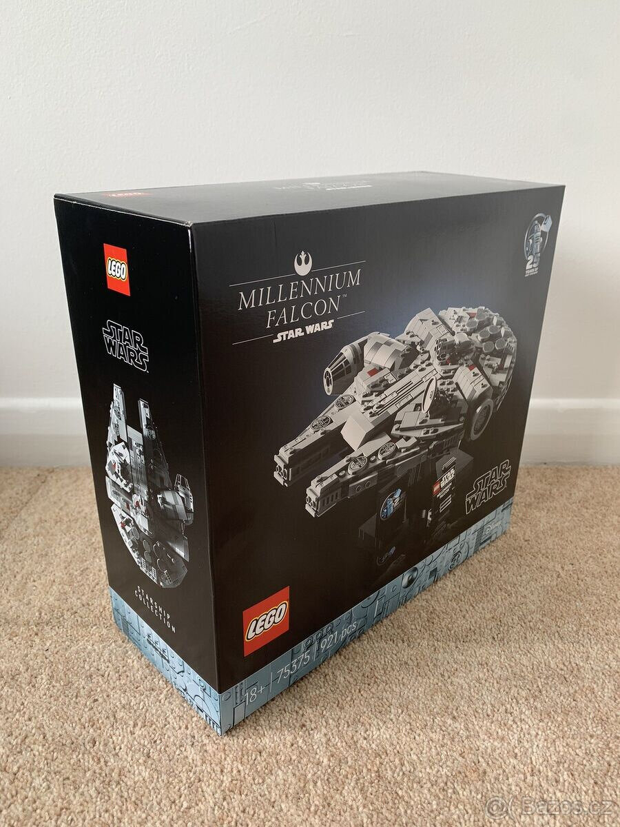 Nové LEGO Star Wars 75375 Millennium falcon