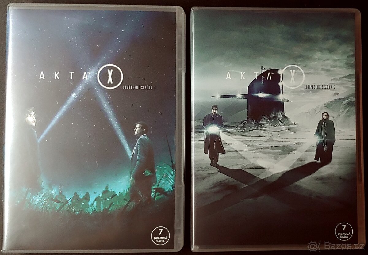 Akta X - kompletní seriál na DVD v CZ + 2 filmy