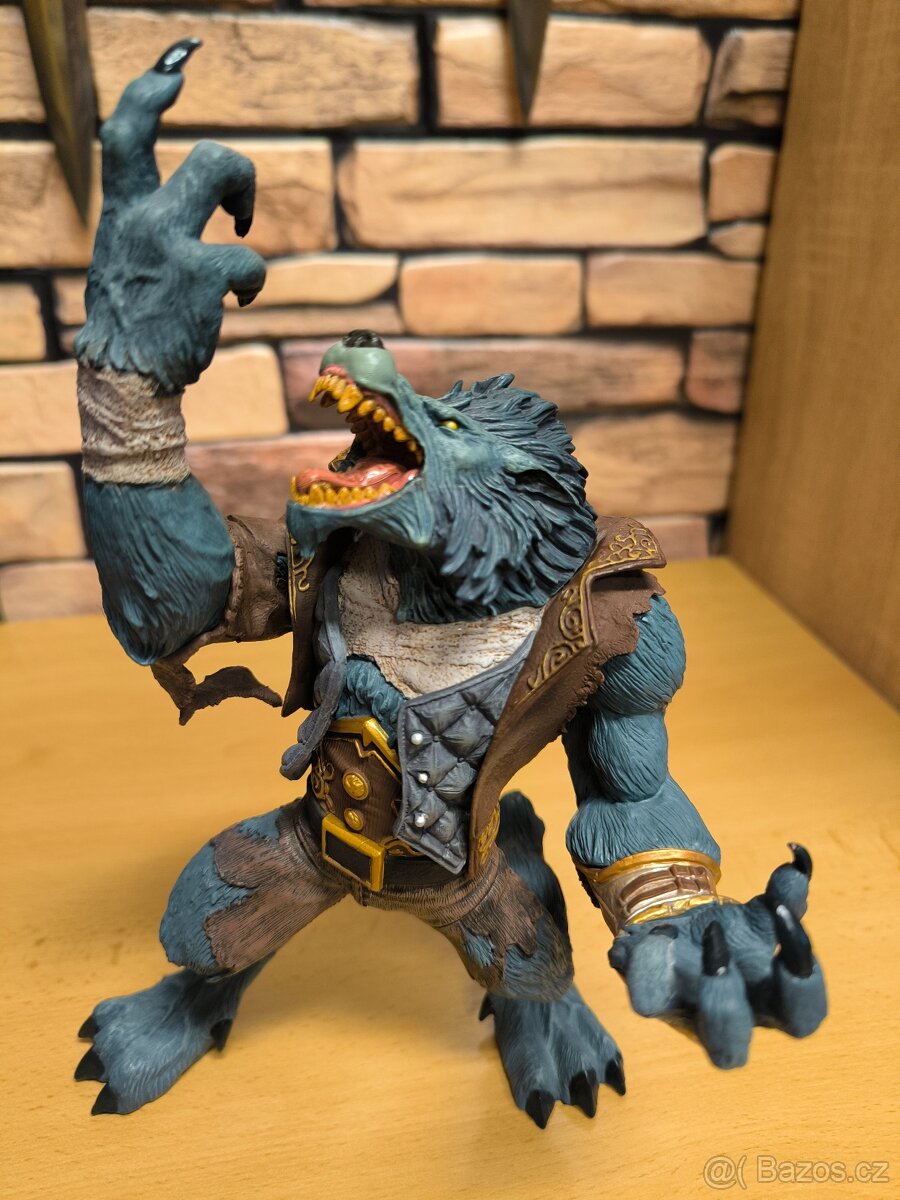 World of Warcraft Worgen Garm Whitefang