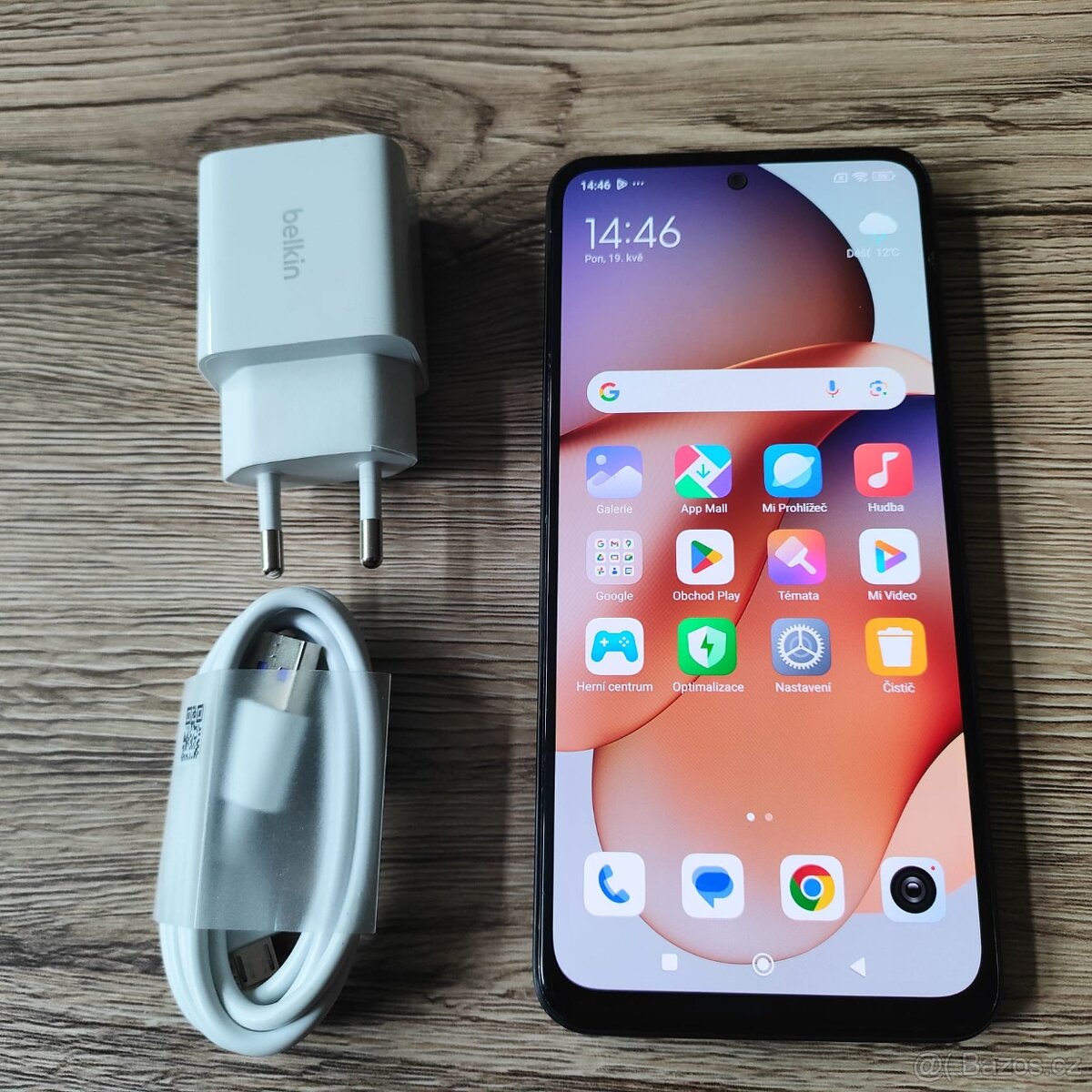 Xiaomi Redmi Note 12S 8GB+4GB/256GB černý