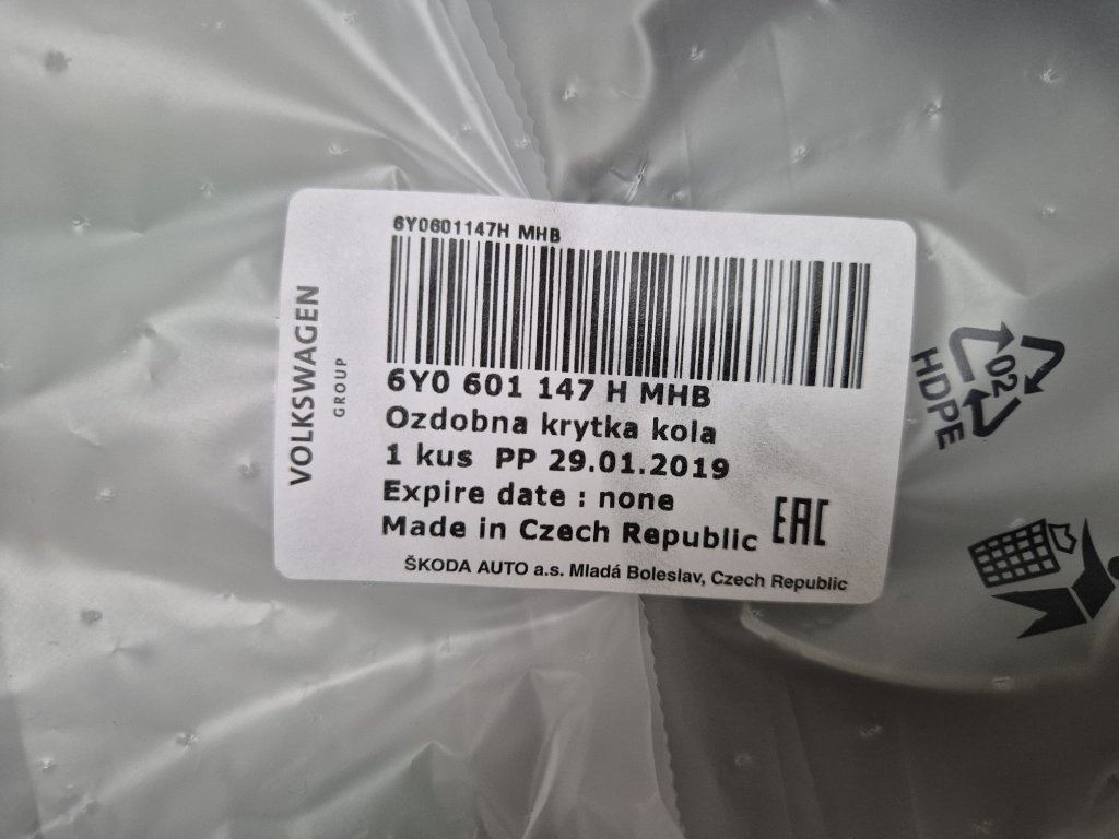 kryt kola (poklice) TUCANUS 6Jx14 Škoda Fabia I