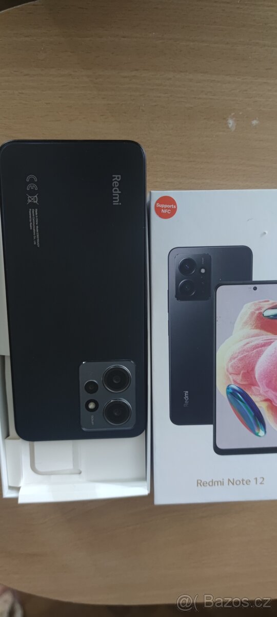 Xiaomi Redmi Note 12 128 gb komplet s krabicí nabíječkou