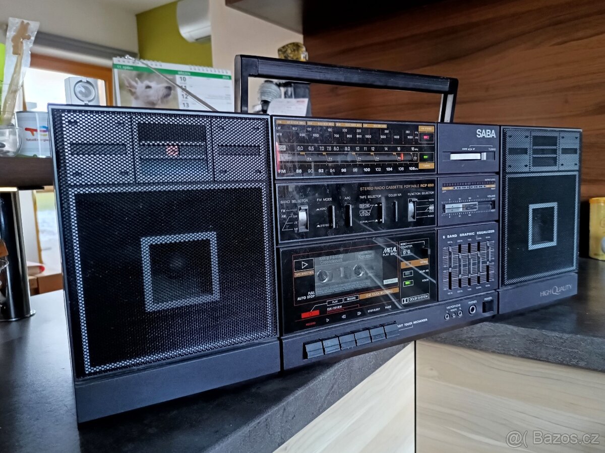 SABA RCP 650 RETRO Boombox Ghettoblaster