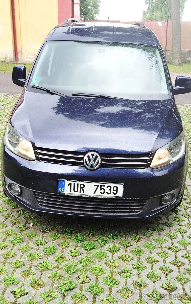 Prodám VW Caddy-1.6TDI , 75KW, r.v.2011