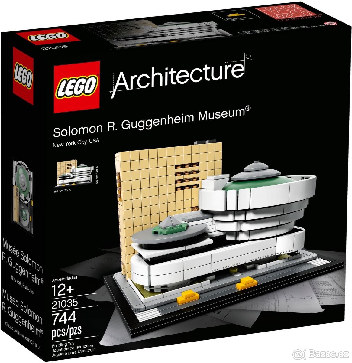 Lego architecture Guggenheimovo muzeum 21035