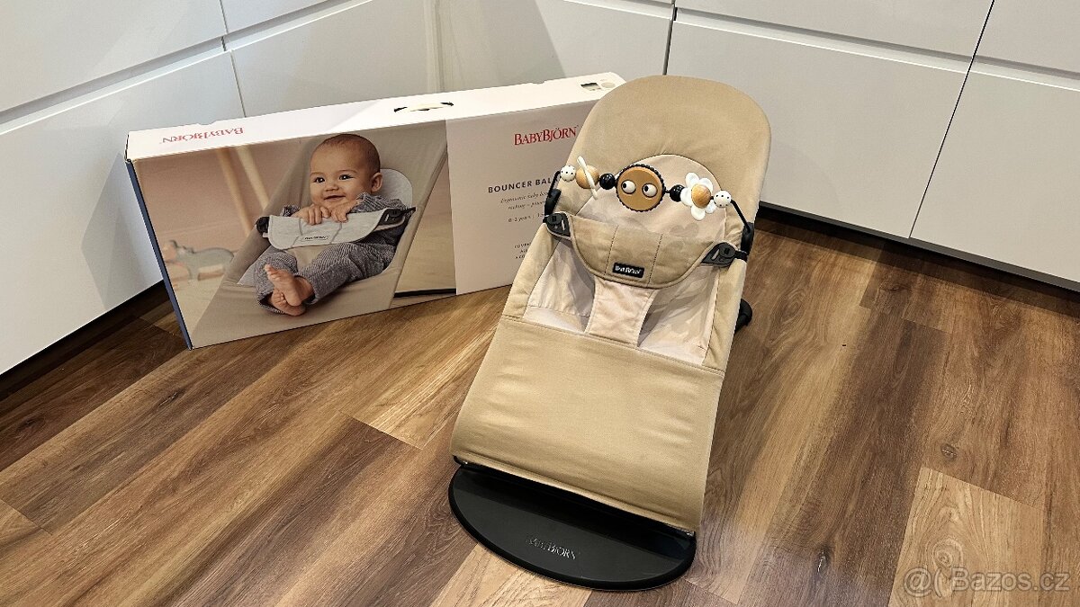 Ergonomické houpátko BabyBjorn bouncer balance soft