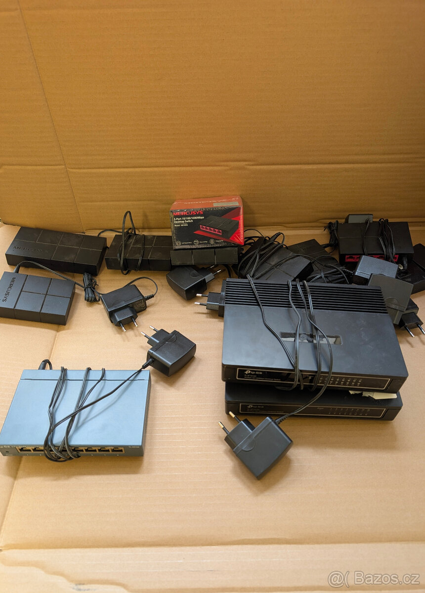 gigabitové swithe TP-Link / Mercusys