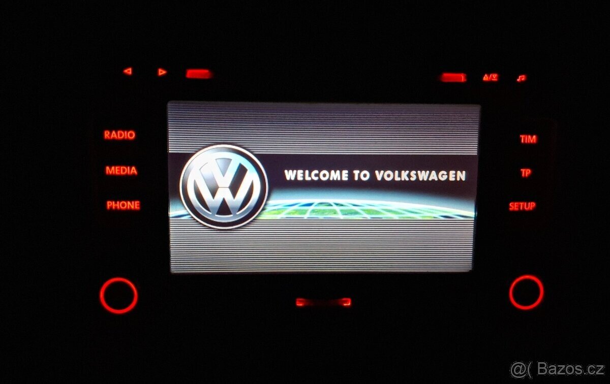 Autoradio Vw RCD 510 s kódem