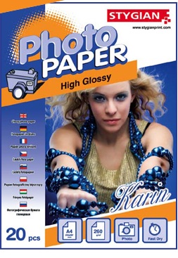 Foto papír STYGIAN KARIN - High Glossy