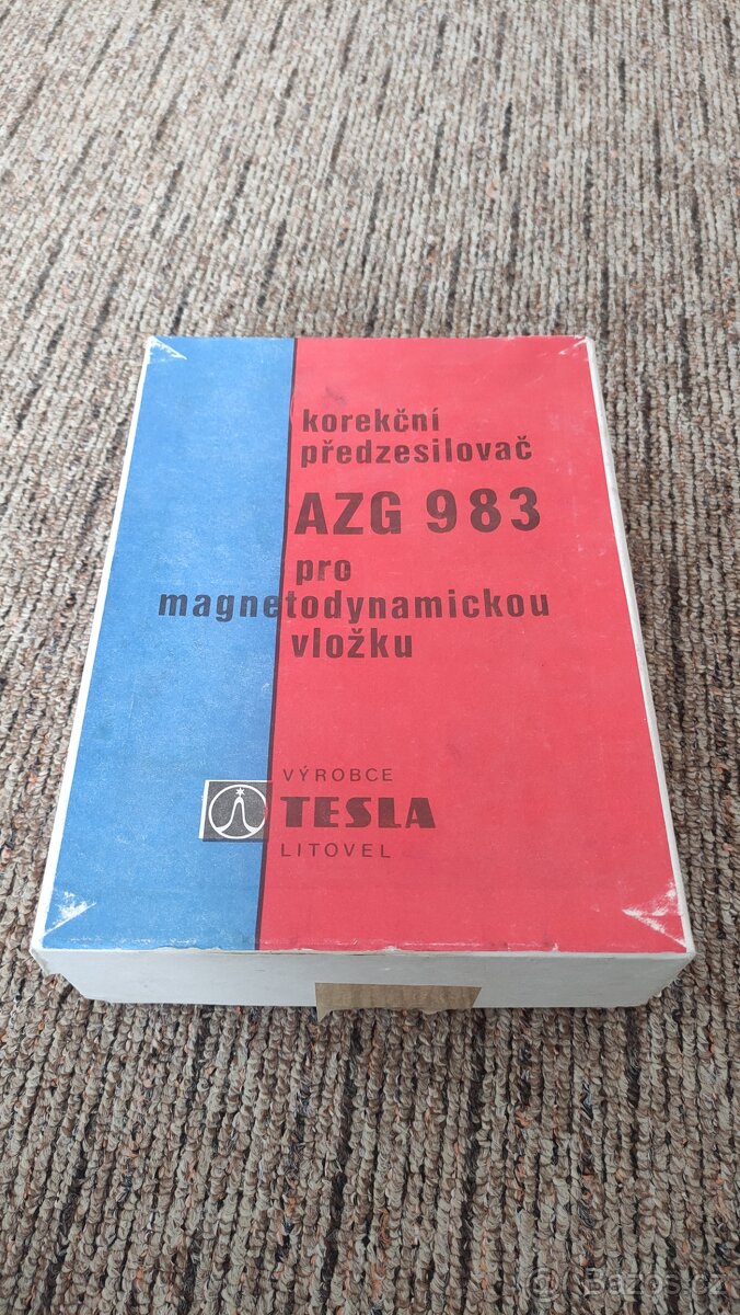 Korekční předzesilovač AZG 983