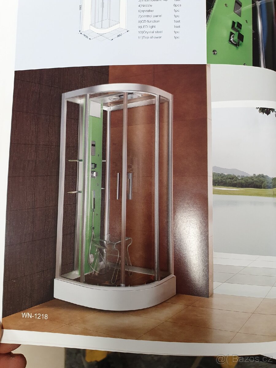 Sprchový box 95x95x220cm