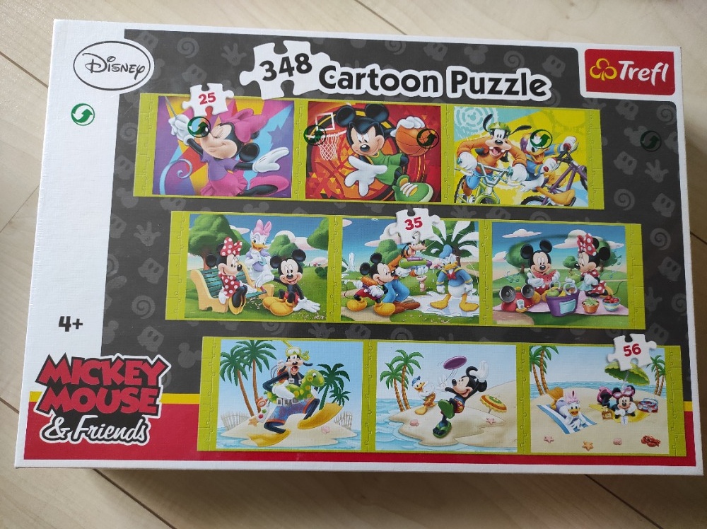Dětské puzzle Mickey Mouse Friends 348 ks