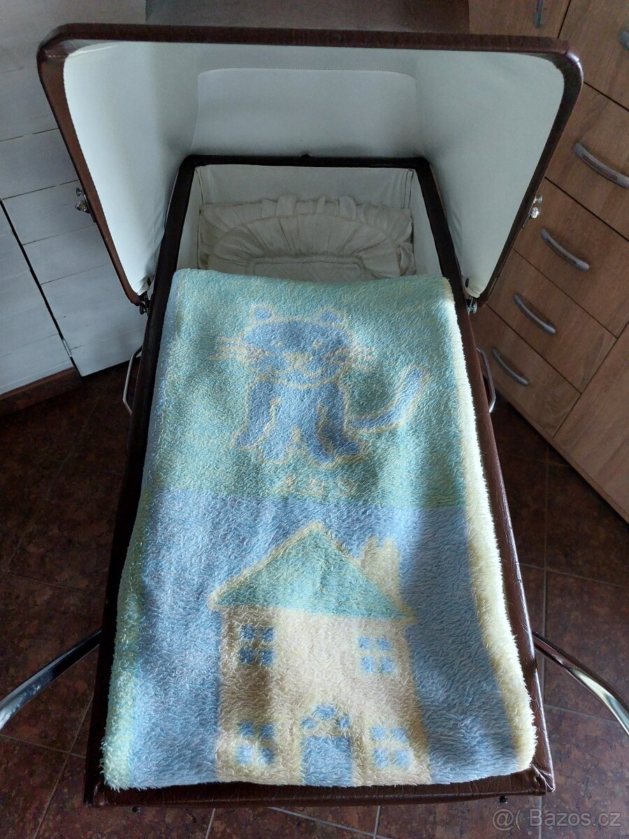Na Retro kočárek Retro deka