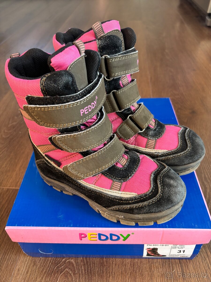 Dívčí zimní boty Peddy vel. 31