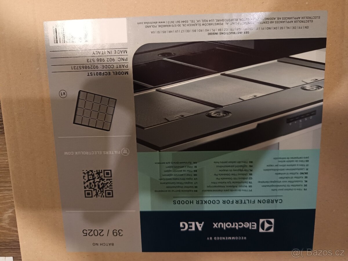 Uhlíkový filtr AEG