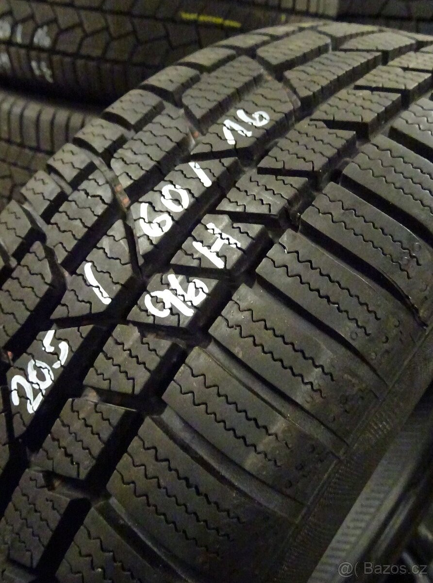 Zimní pneu Continental, 205/60/16 96H, 2 ks, 9 mm