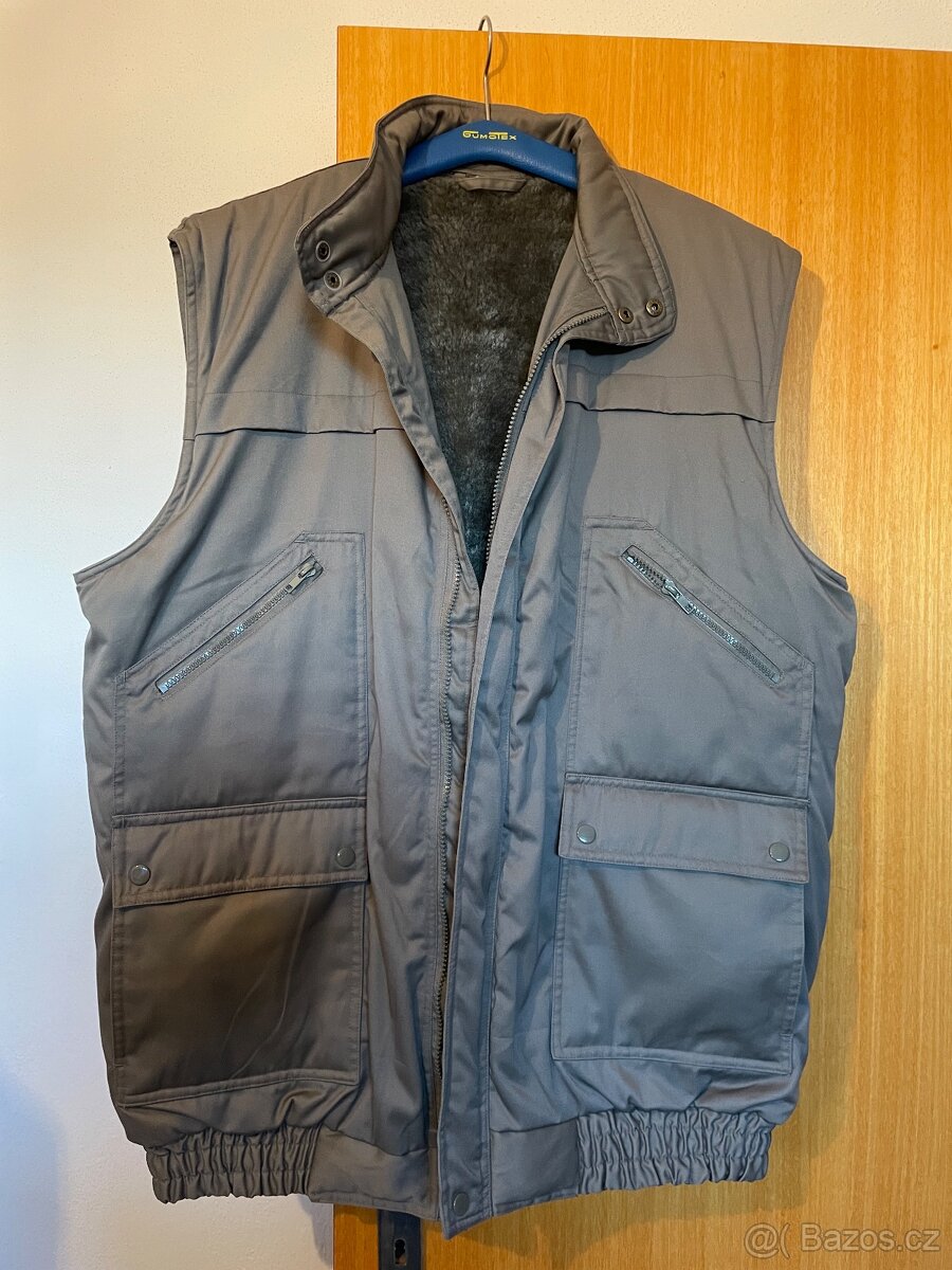 Pracovní vesta zimni