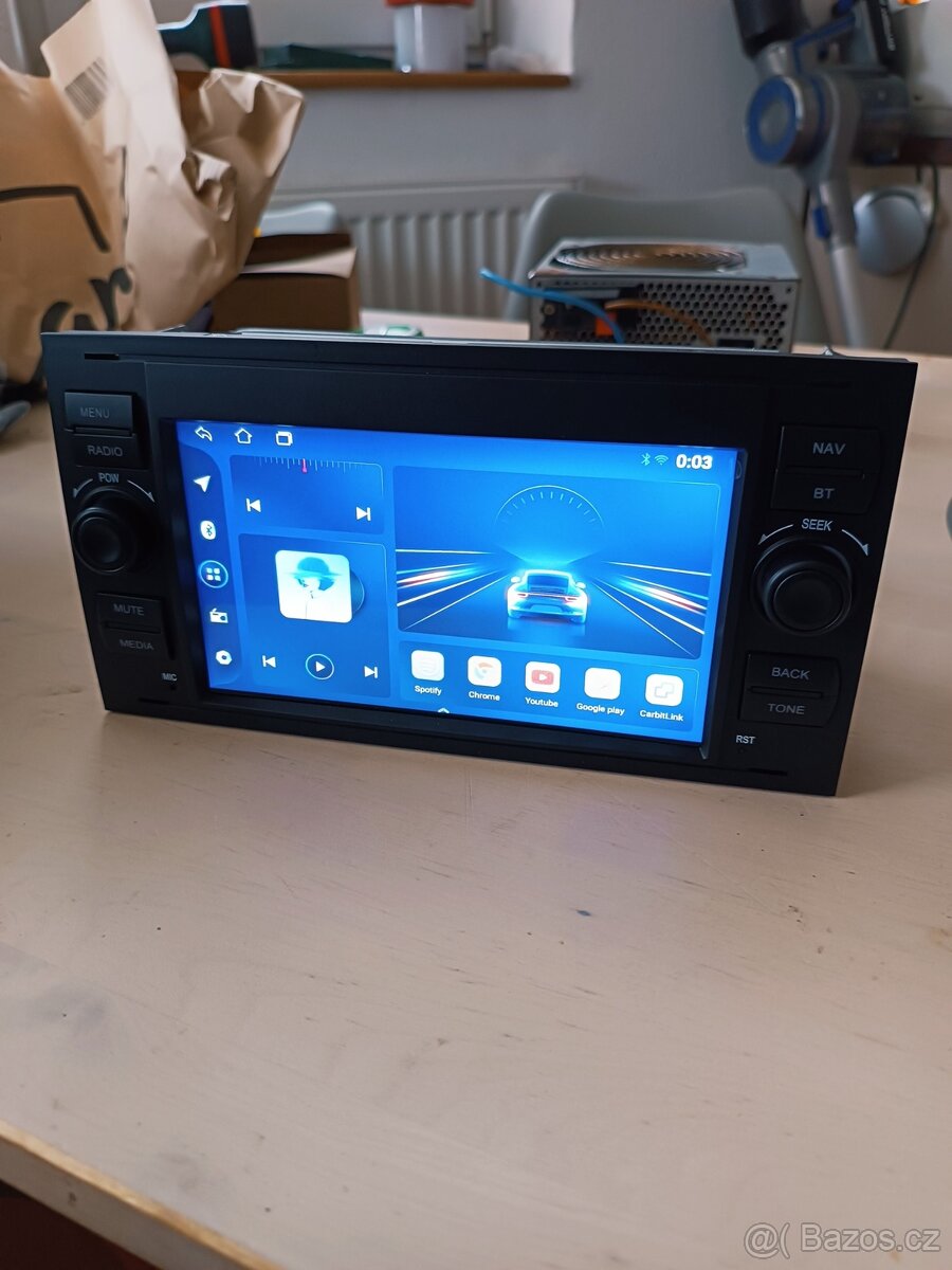 Android autorádio s navi pro vozy FORD