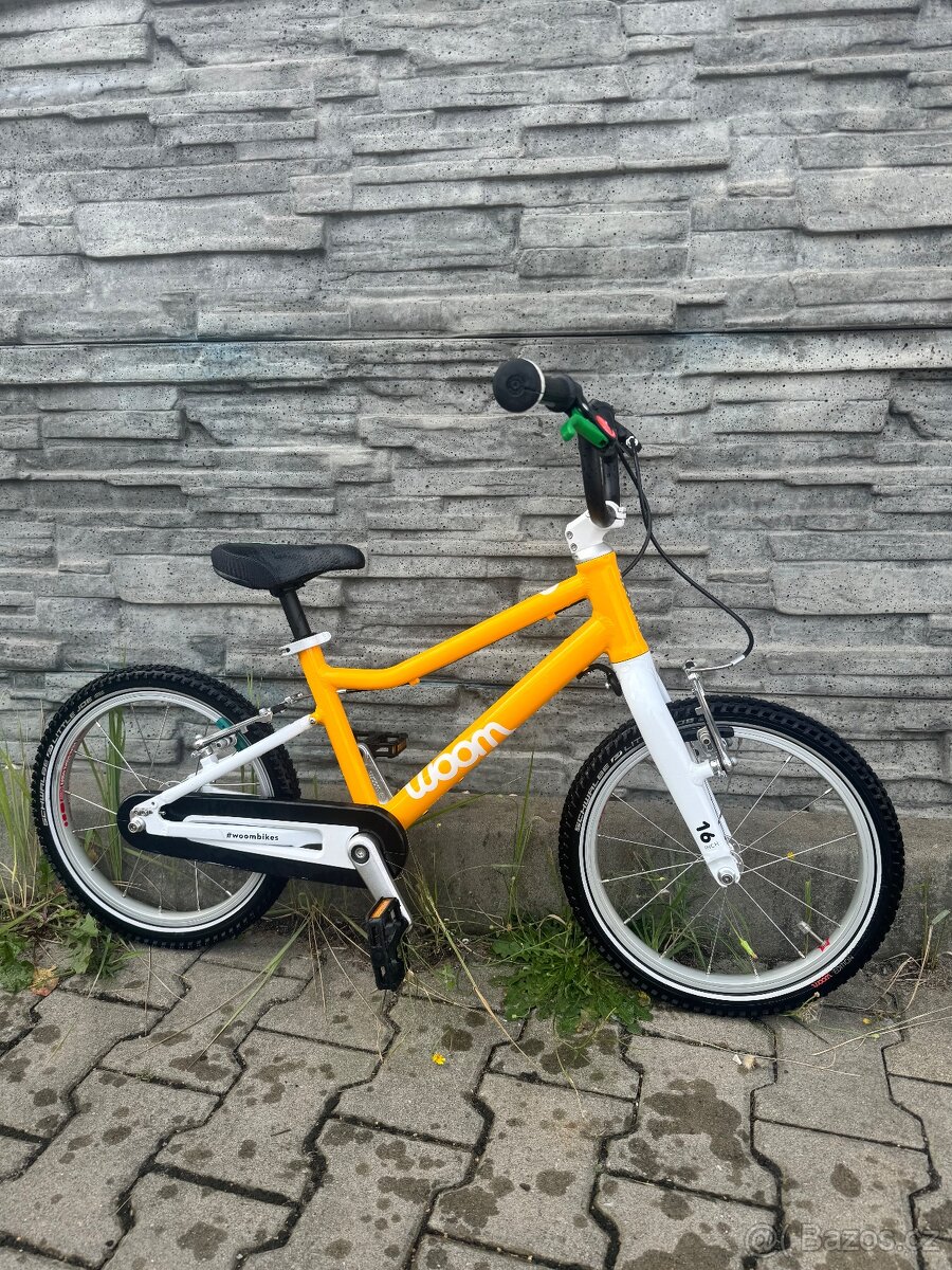 Dětské kolo Woom 3 Žluté