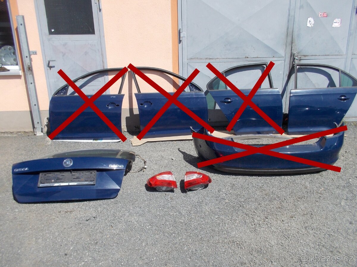 Karosářské díly Rapid liftback - LF5A