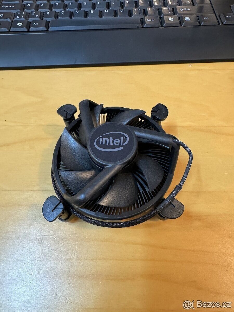 Originální chladič pro Intel K69237-001 - černý, NOVÝ černý,