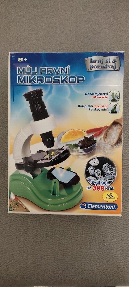 Mikroskop  - vědecká sada Clementoni  nové