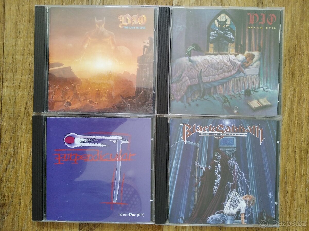 CD Dio, Black Sabbath a Deep Purple