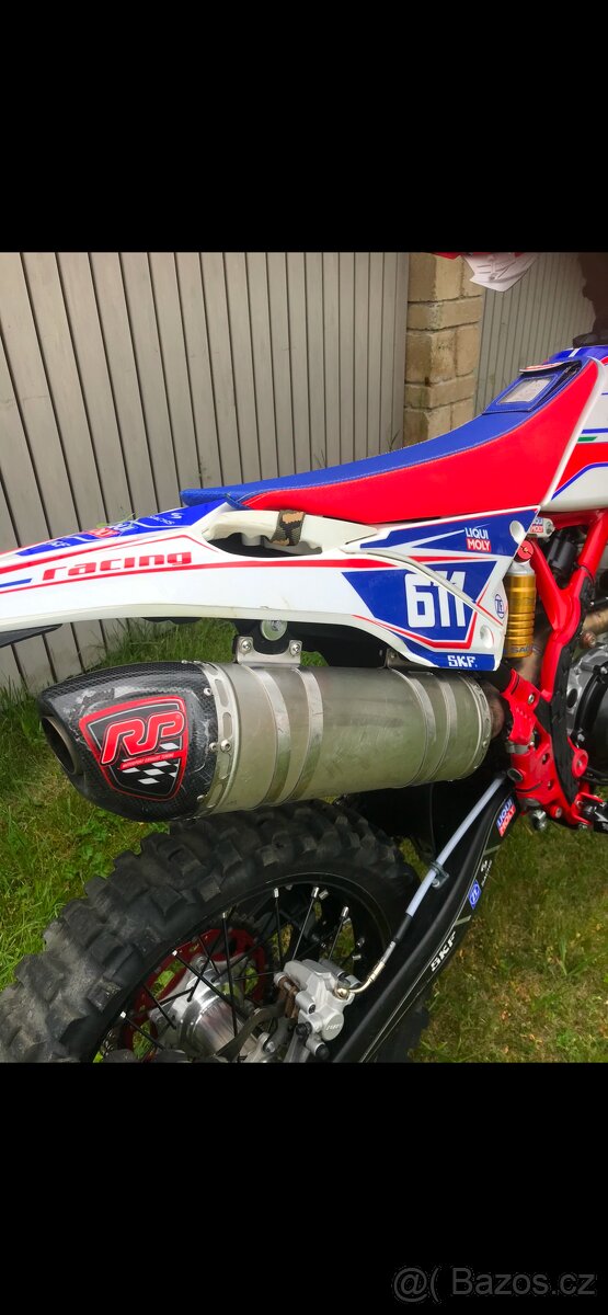 Laděný výfuk RP na motocykl beta RR350 2018