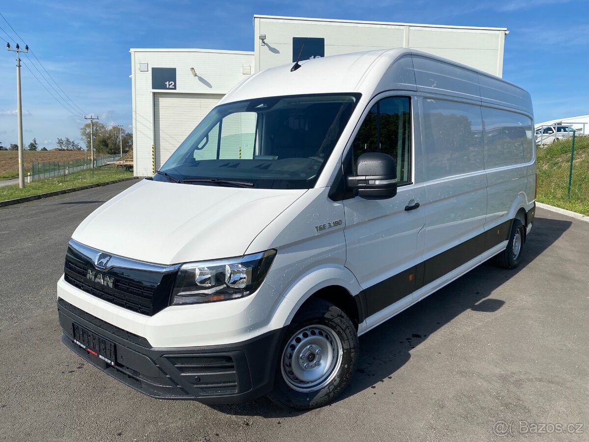 MAN TGE 3.180 dlouhý rozvor 4490mm - skříňový vůz - NOVÉ