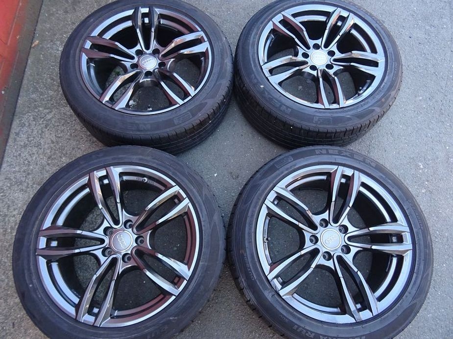 Alu disky na Audi A6, vel 18", 5x112,ET 45, letní sada