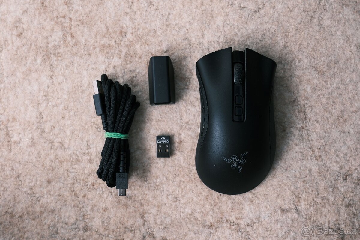 Razer Deathadder V2 Pro - bezdrátová, nová