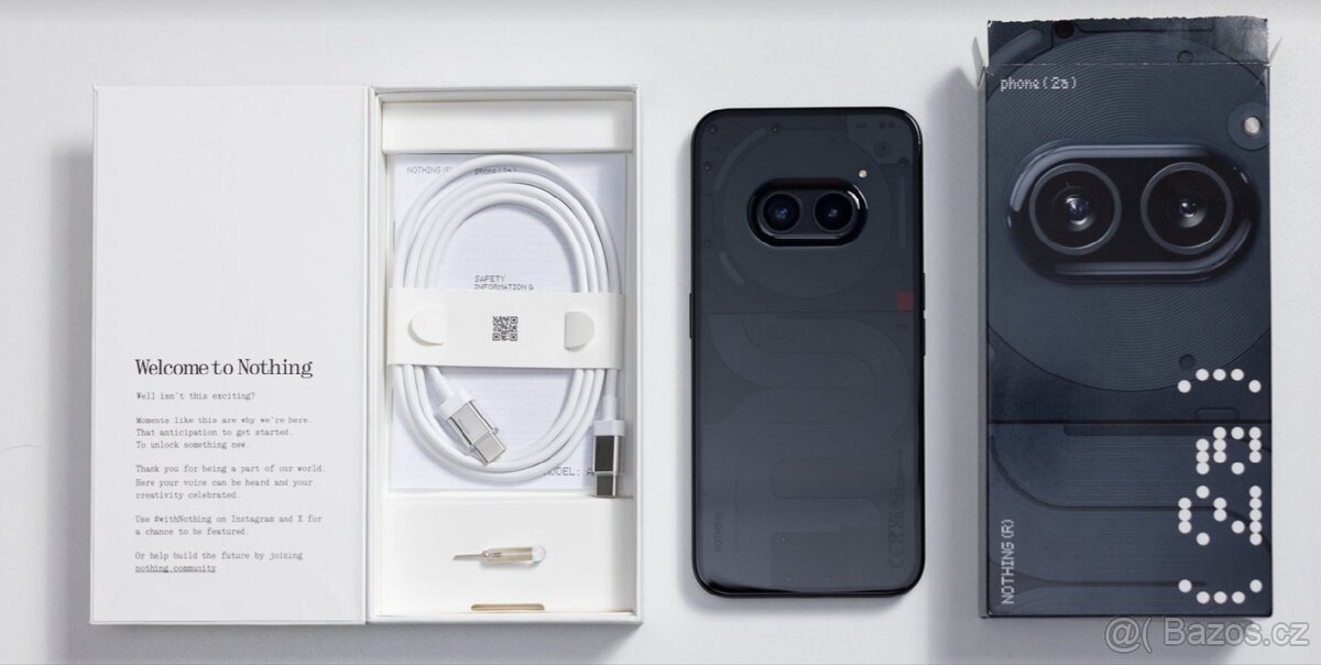 Nothing phone 2a 8/128GB + záruka Alza 23 měsíců