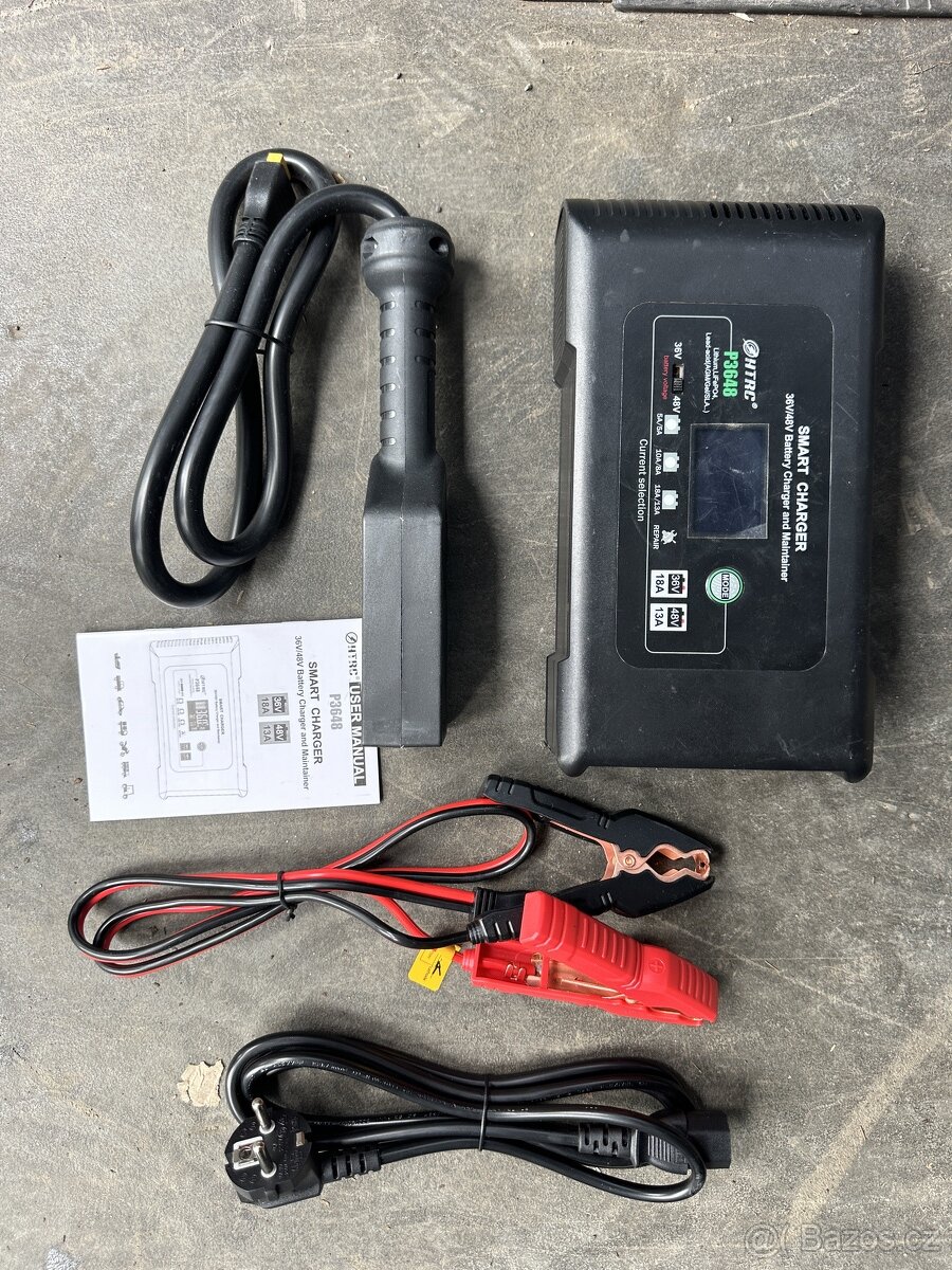 Autonabíječka P3648 36V/ 48V 18A Lithium, Pb (GEL, AGM)
