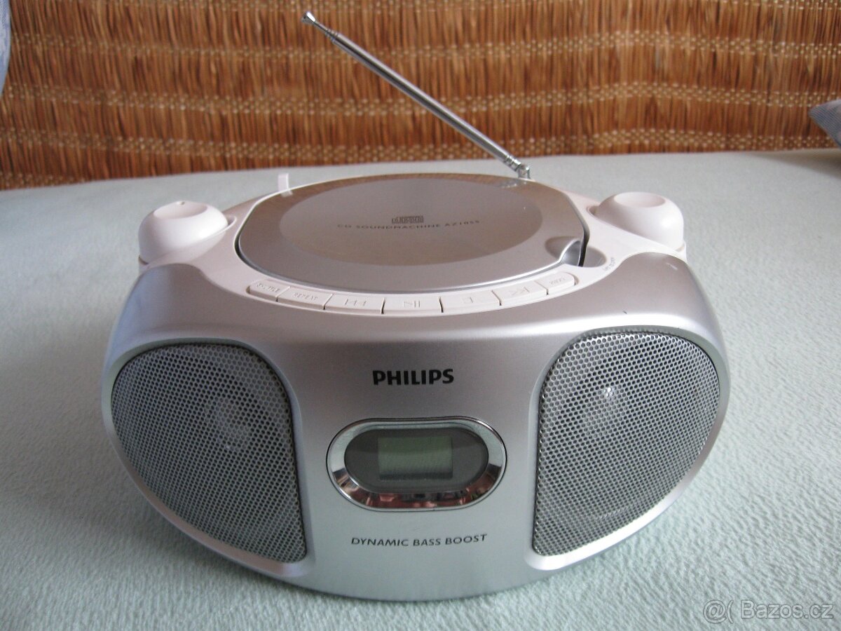 PHILIPS - rádio + CD /funkční/