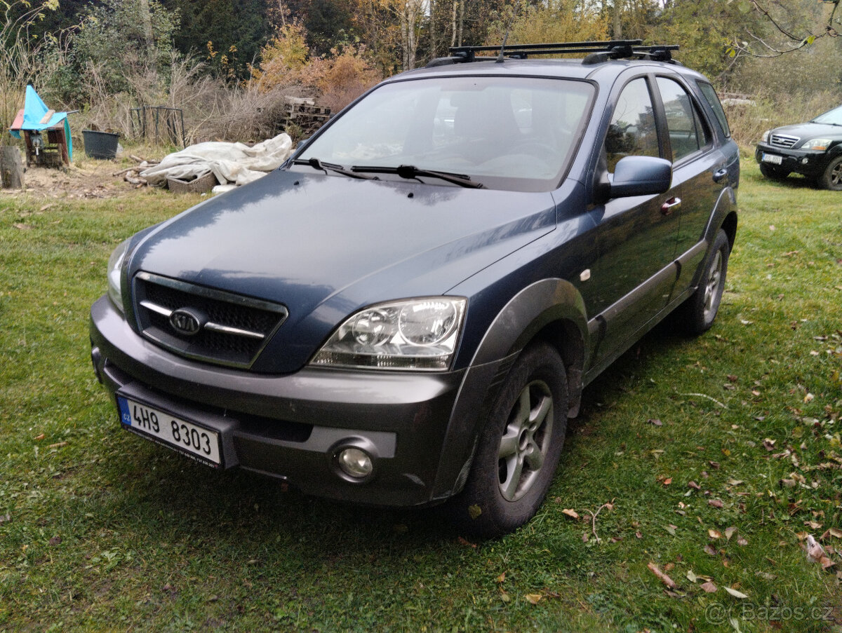 Prodám díly na Kia Sorento 2,5 Crd 103 kw rv 2005 manual TOD