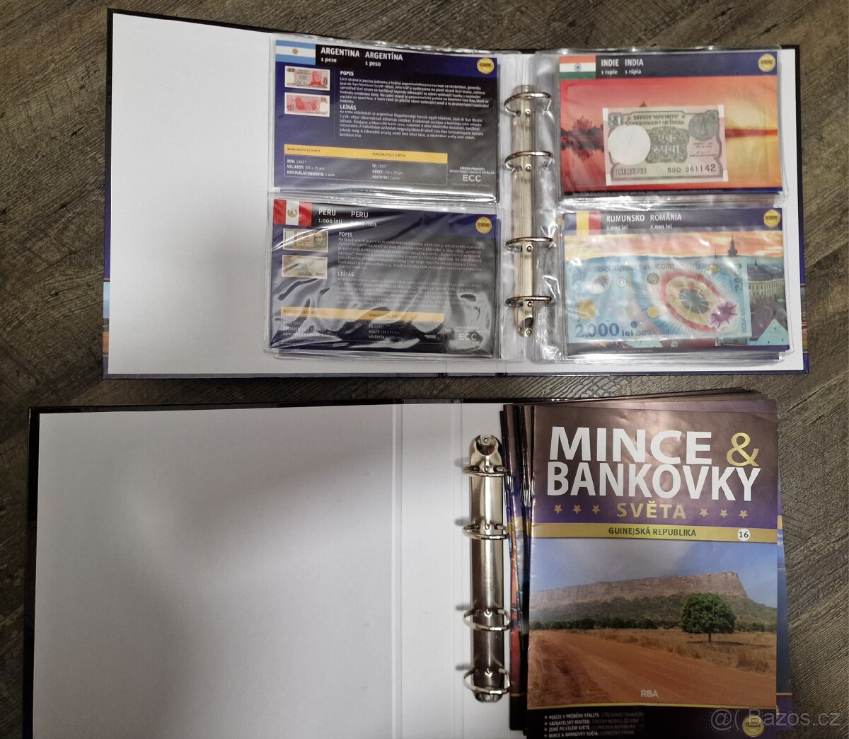 Sbírka Mince a bankovky světa 19x -bankovky