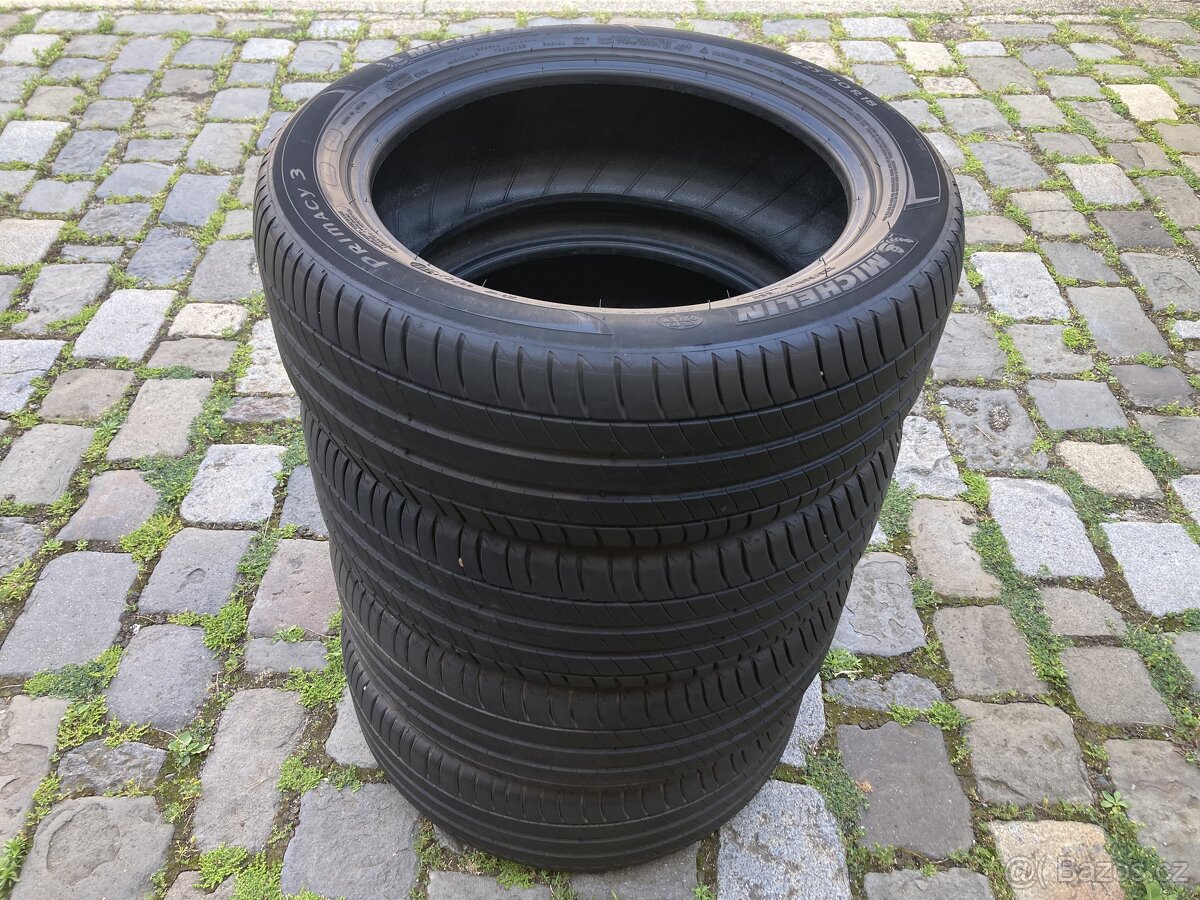 4ks letních pneumatik MICHELIN PRIMACY 3 - 225/50R18 5,5-6mm