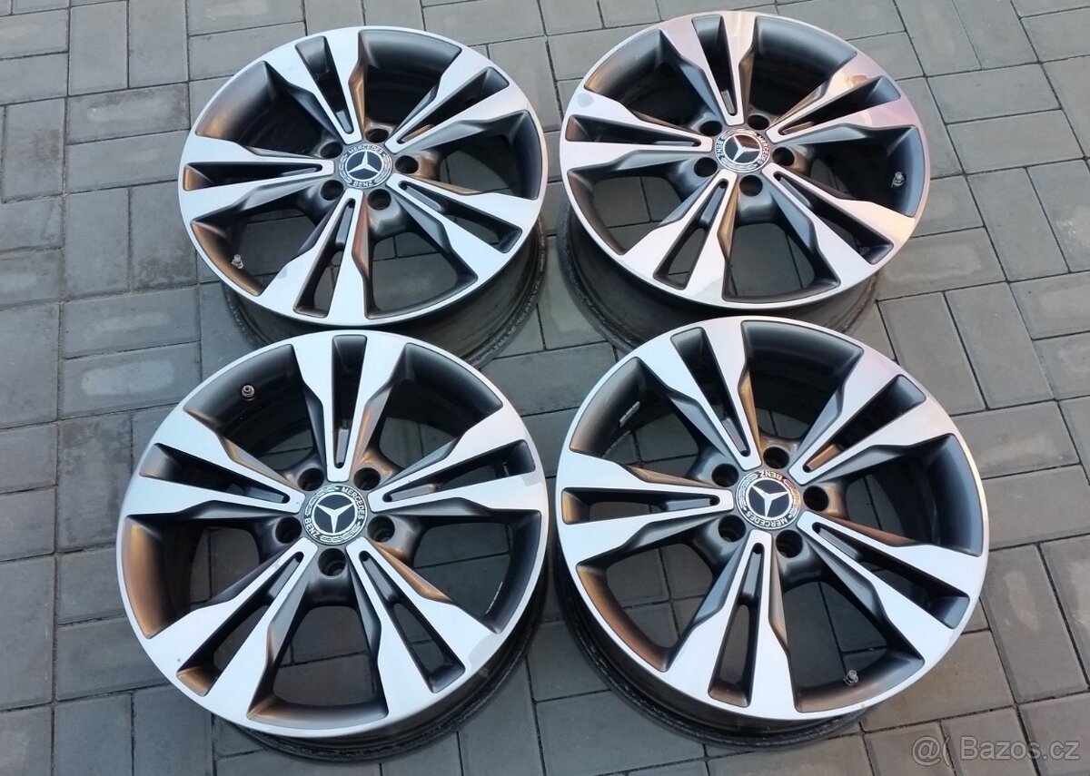 ALU kola MERCEDES W447 5x112 R18 V - class a Vito Bicolor