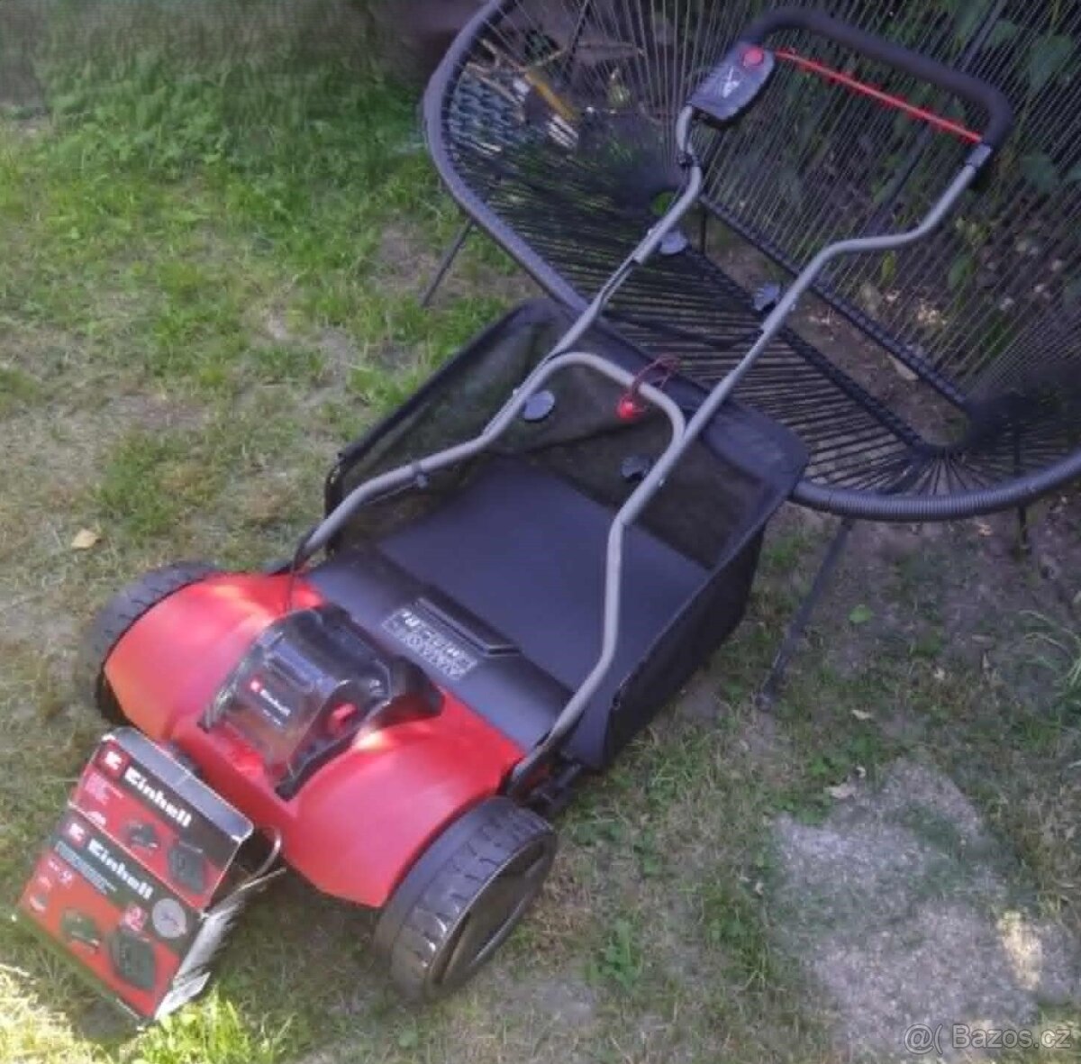 NOVÁ aku sekačka na trávu zn. EINHELL s NABÍJEČKOU