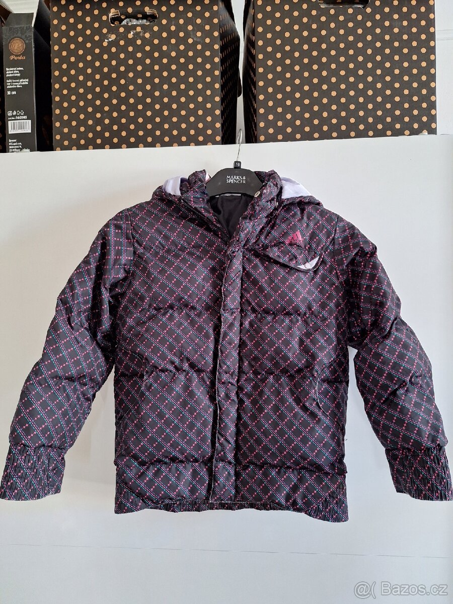 Bunda zimní bunda Adidas vel. 140