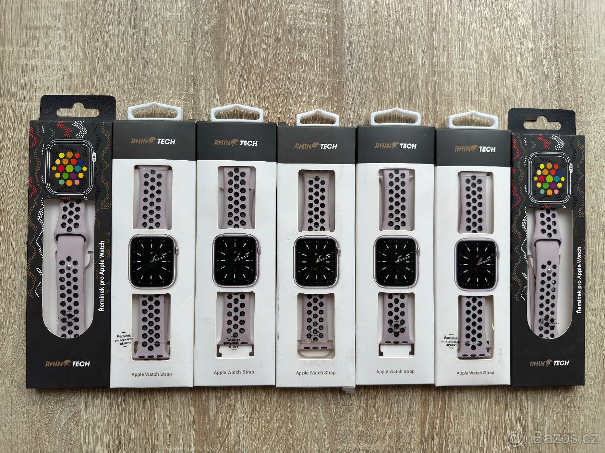 7x Řemínek RhinoTech na Apple Watch 38/40/41/42 mm