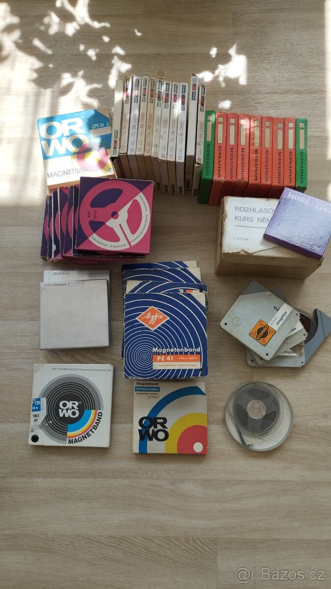 Magnetofonové pásky 50ks