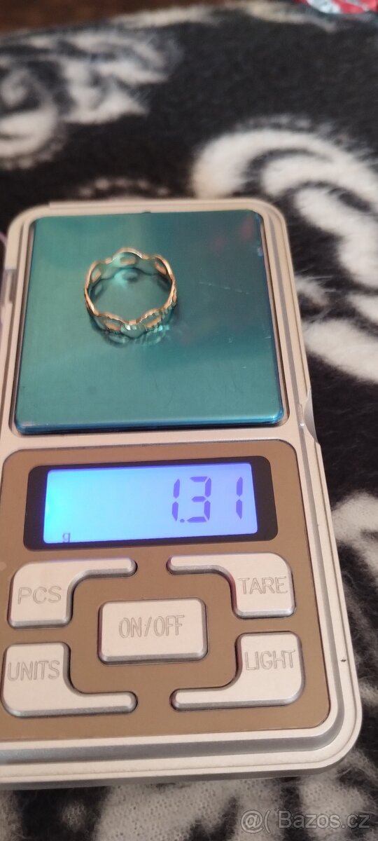 Zlatý prsten 14k,vel.53 PRODÁNO